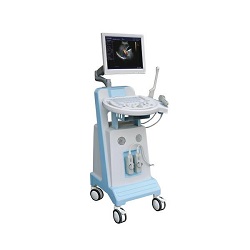 15 inch medical LCD monitor trolley color doppler ultrasound scanner CCB-DU5