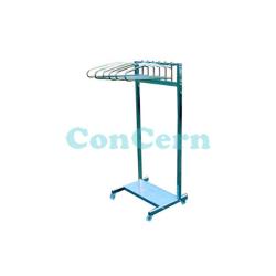 Mobile stainless steel Lead arm apron rack CCFB-02