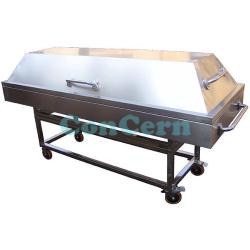 Stainless Steel Corpse cart CCTSC-2D