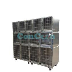 Stainless steel Pet Combination Cage CCVET1201