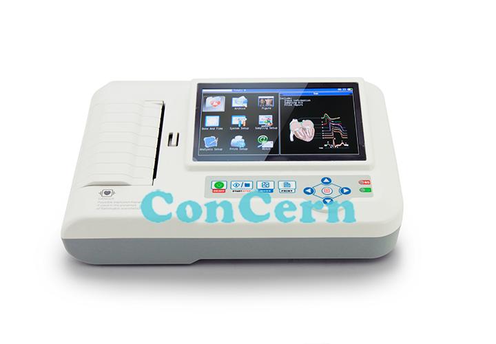 6 Channels Portable ECG Monitor 7