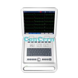 15 inch screen high resolution LCD monitor 18 channels ECG machine CC-iMac1800