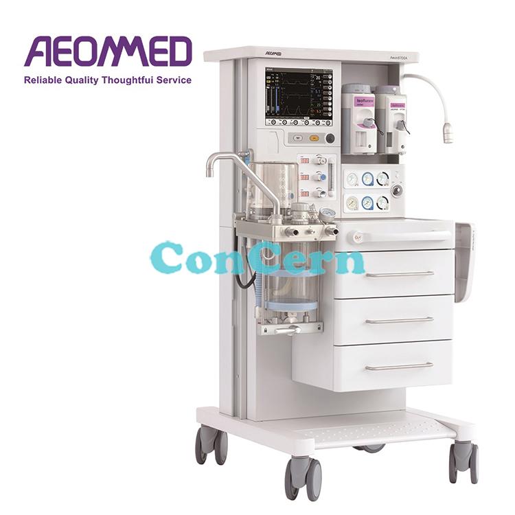 AEON8700AHigh Quality Two Vaporizer ICU Mobile Anesthesia Machines AEON8700A